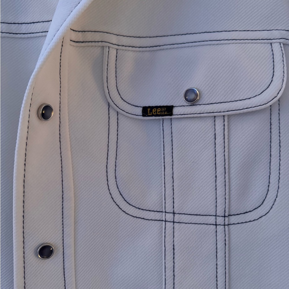 Men's Cream Jacket - Picture 2 of 2